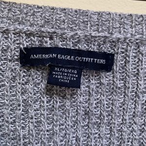 American Eagle Tie Sleeve Sweater